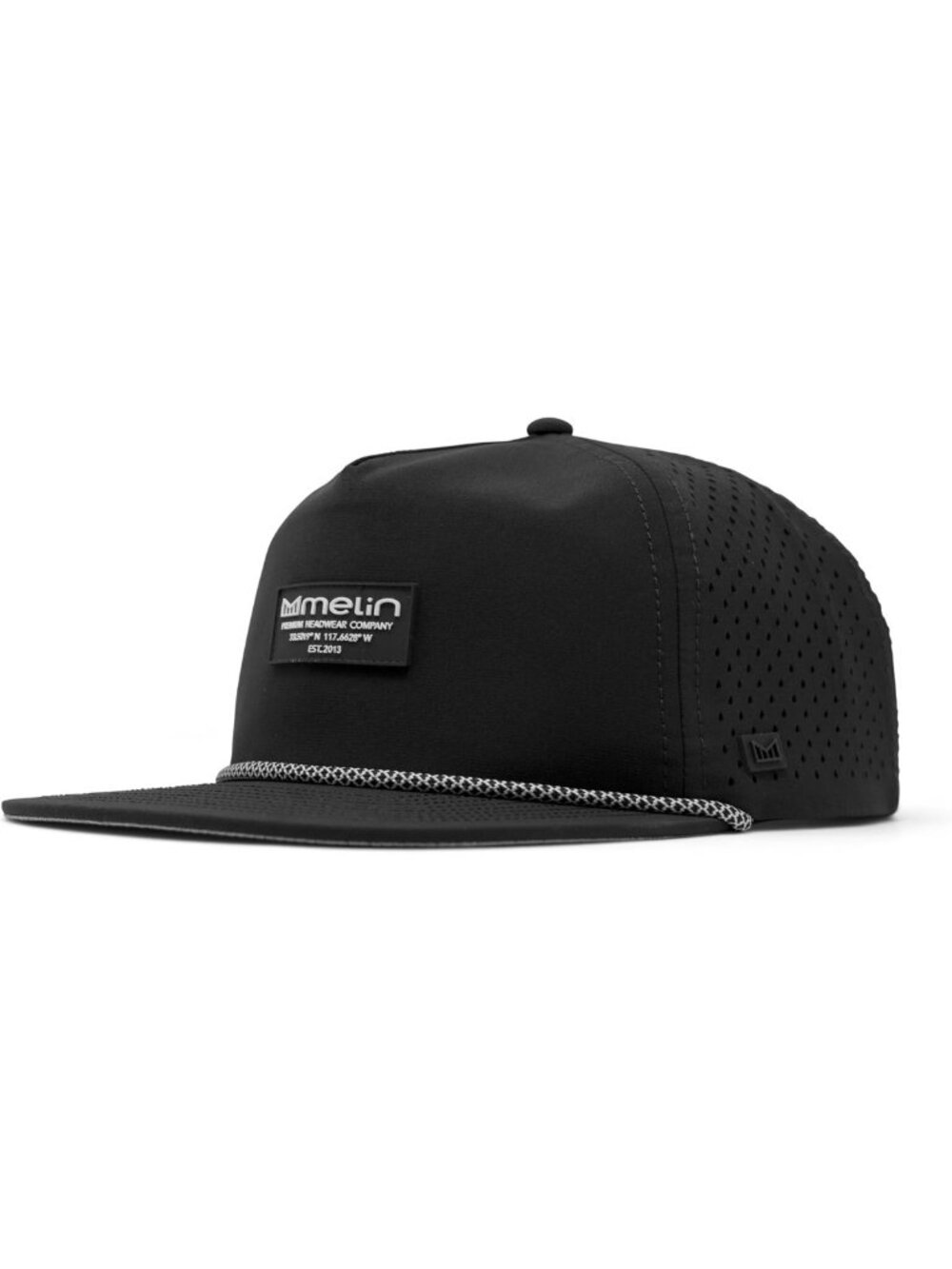 Water-Resistant Men's Rope Hat - Stylish Brick Color, Perfect for Outdoor